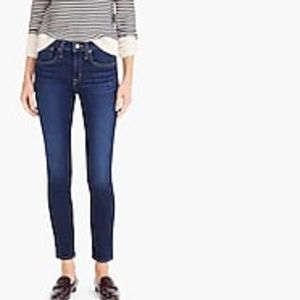 J.Crew Toothpick Blue Dark Wash Ankle Jeans Sz 32